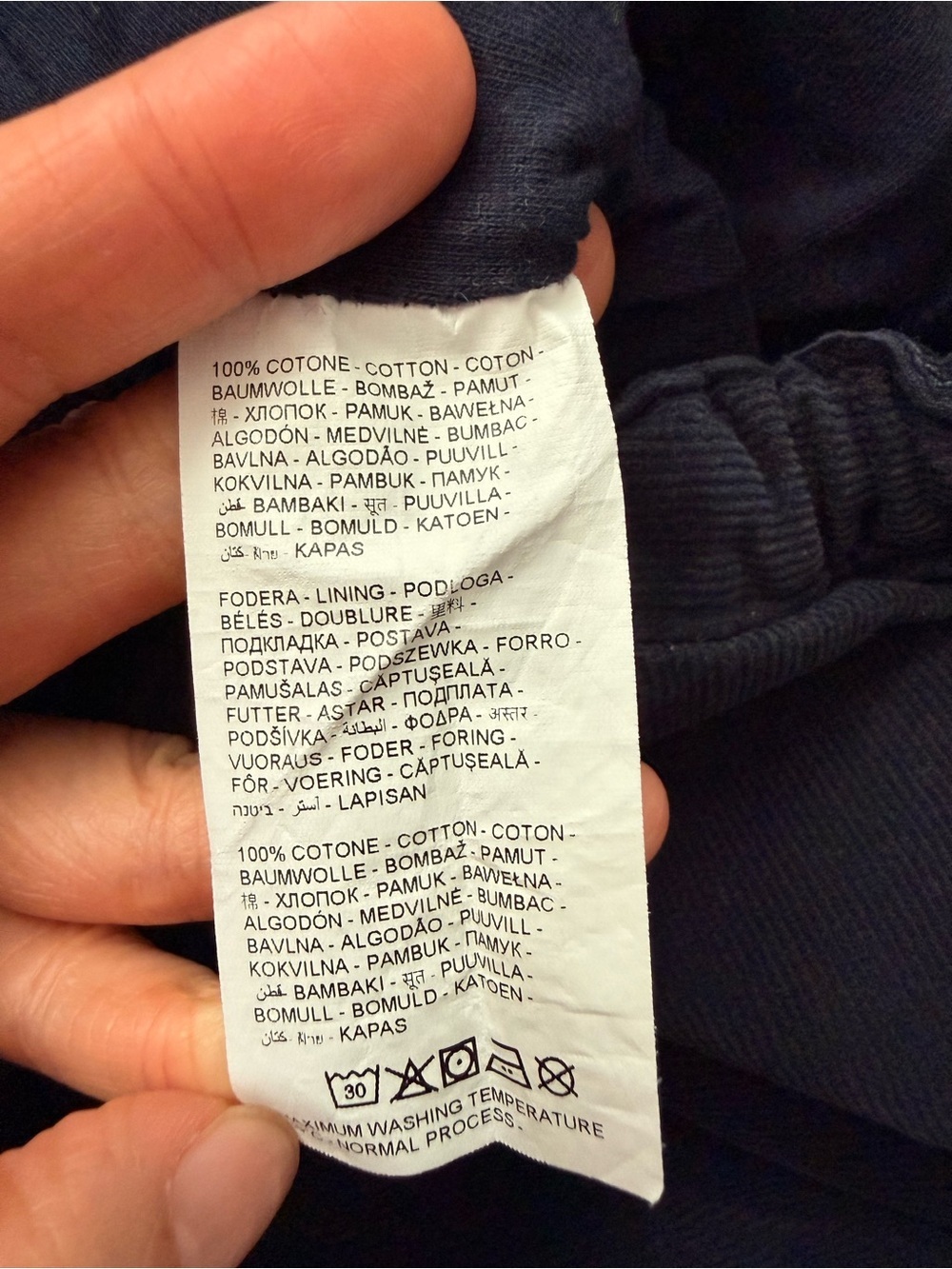 Fagottino 100% Cotton Fully Lined Toddler Pants Size
24-36m - Picture 5 of 6